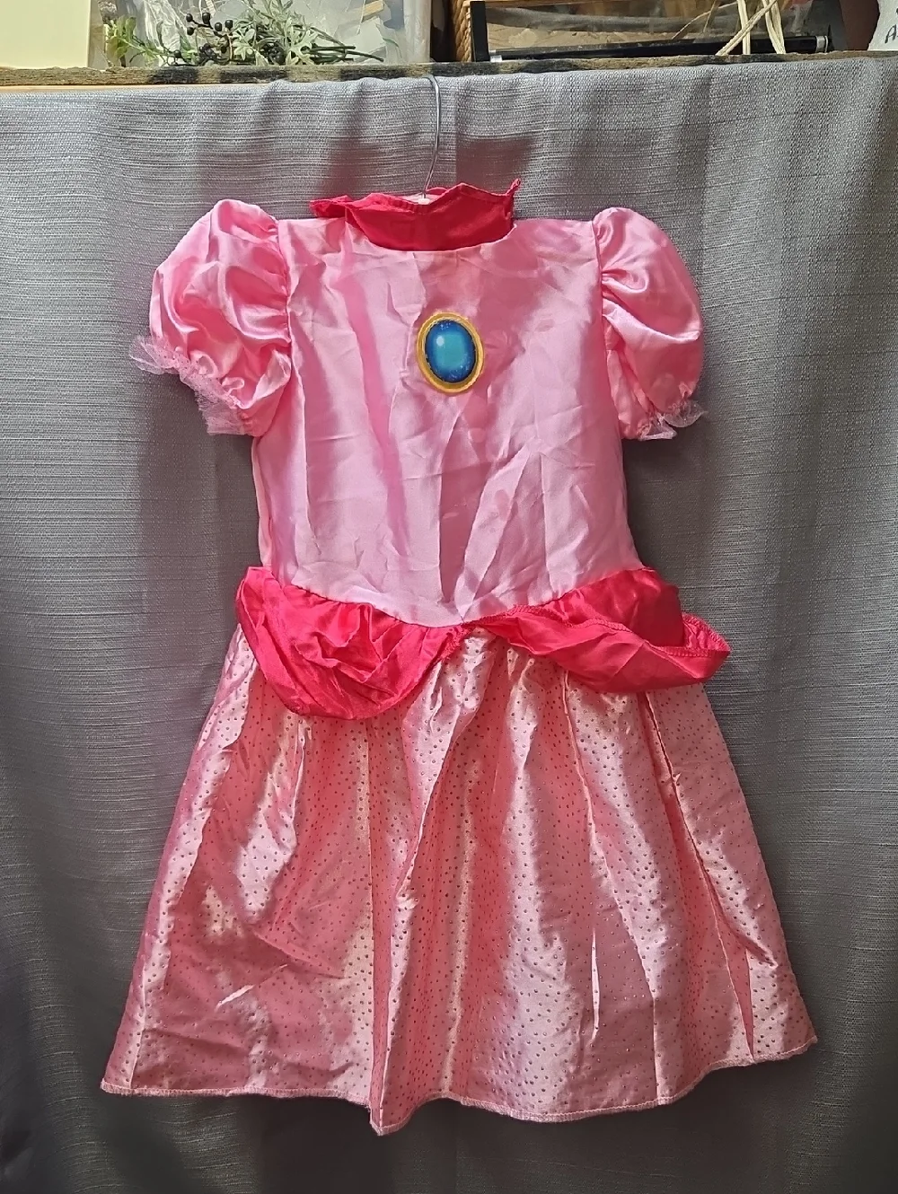 princess peach costume kids 3T-4T Super Mario - Picture 2 of 10